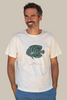 Gilles portant un T-shirt Fanatura mixte poisson taille M